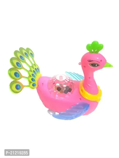 Noxxi Musical Peacock Toy- Battery Operated with Dancing Music, Light, and Rotating 360 Degree Peacock Toys for Baby-thumb4