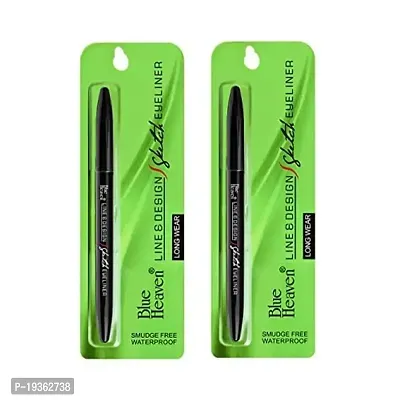 Blue Heaven Line and Design Sketch Eyeliner, 2 ml (Pack of 2)