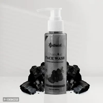 Edwin Charcoal Anti Pollution Face Wash