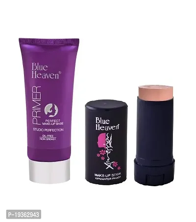 Blue Heaven Studio Perfection Primer and Xpression Makeup Stick, Rose