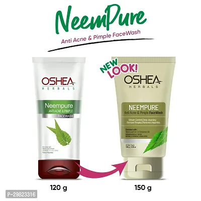 Oshea Herbals Neempure Anti Acne  Pimple Face Wash- Sebum Control 150gm-thumb4