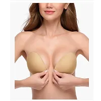 1 Pair Silicone Wire Free Stick-On Bra-thumb3