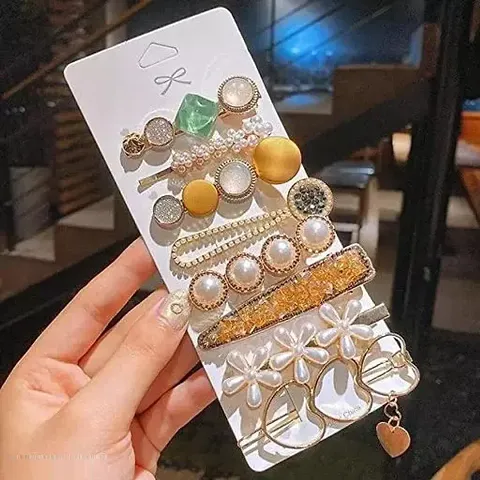 Designer Metal Clips For Women Pack Of Pcs