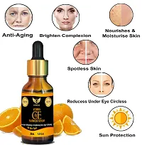 DOXONZ Vitamin C With Vitamin E Facial serum- For Anti Aging  Smoothening  Brigthening Face, Face Glow Booster 30ml-thumb3