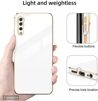 Back Cover For Samsung Galaxy A50, Samsung A30S-(White, Camera Bump Protector)