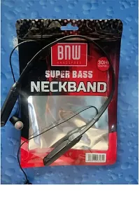 BNW Super Bass Bluetooth  Neckband Earphone-thumb1