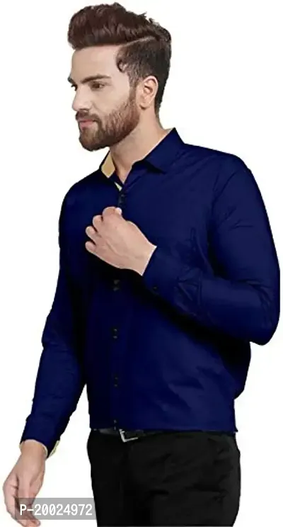 parth fashion Men's Regular Fit Casual Shirt-thumb2