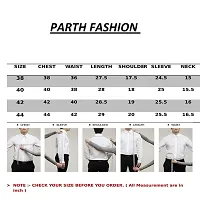 parth fashion Men's Regular Fit Casual Shirt (Black2019_Plain_40_Black_40)-thumb3