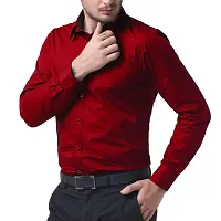 Parth Fashion Hub Men's Regular Fit Casual Full Sleeve Shirt-thumb1