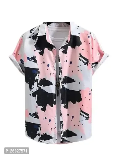 Parth Fashion Hub Men's Digital Printed Stylish Shirts