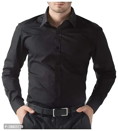 Parth Fashion Hub Men's Regular Fit Casual Full Sleeve Shirt-thumb0