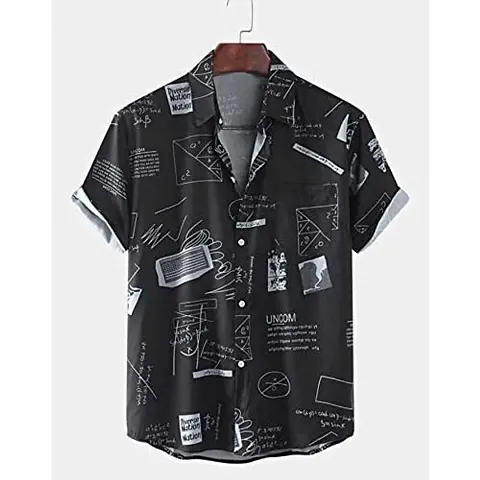 parth fashion Hub Men's Digital Printed Stylish Shirts