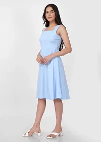 Trendy Crepe Bodycon Dress For Women-thumb4