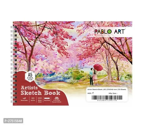 Pablo Art A5 Artists Sketch Book 50 Sheets 150GSM