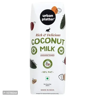 Urban Platter Unsweetened Coconut Milk, 250ml [Pack of 3]-thumb4