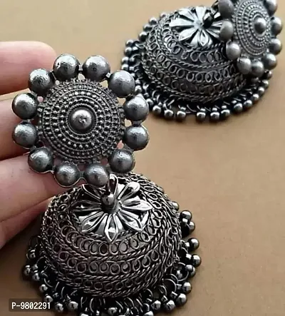 Fancy Brass Earrings For Women