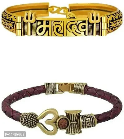 Elegant Brass Kada Bracelet For Men-thumb0