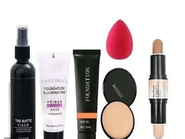 Foundation For HD Makeup Look With Makeup Essential Combo