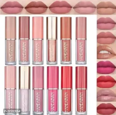 Waterproof And Long Lasting Lipstick  Pack Of 12