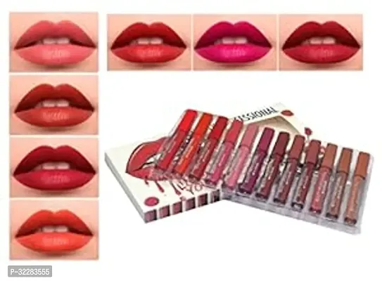 Waterproof And Long Lasting Lipstick  Pack Of 12-thumb0