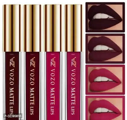 Waterproof And Long Lasting Lipstick  Pack Of 4