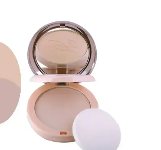 Fashion Colour Nude Makeover 2 IN 1 Face Compact Powder II Oil Control, Nude Makeover, Natural and Flawless