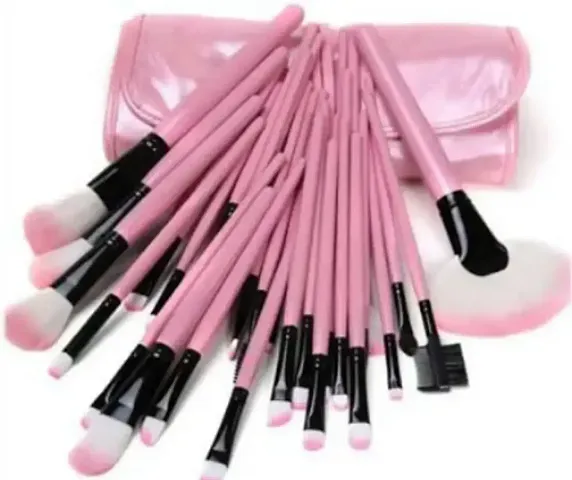 Trendy Makeup Brush Kit With Makeup Essential combo