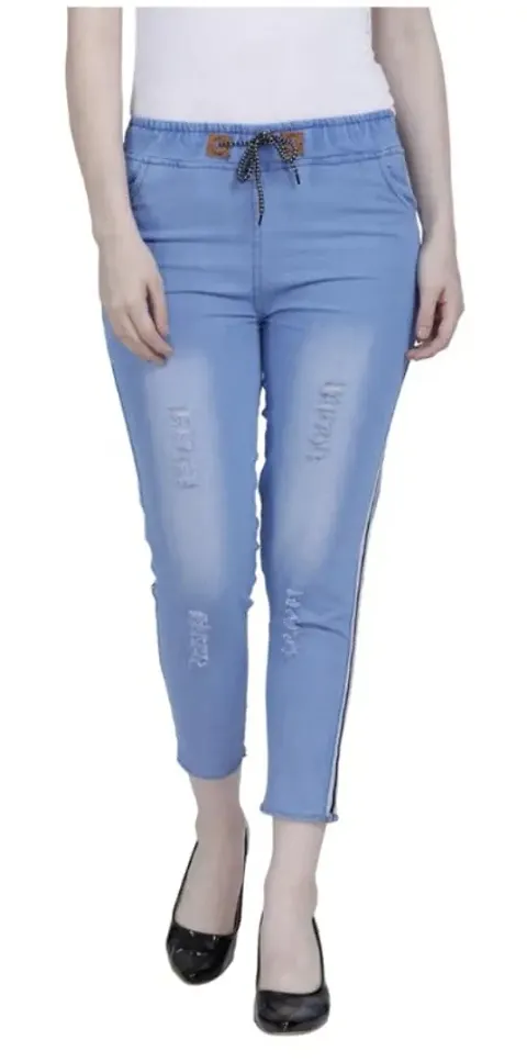 Trendy Skinny Mid Rise Jeans for Women