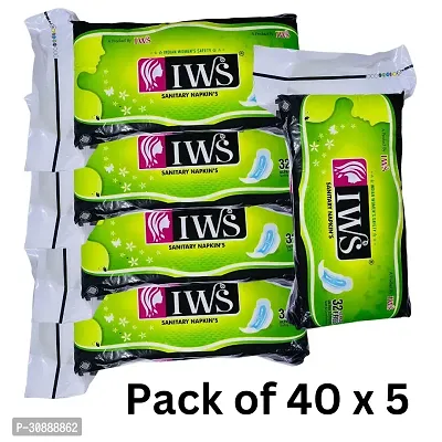 Hygiene Sanitary Pad 40 Pcs) Pack Of 5