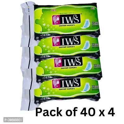 Hygiene Sanitary Pad 40 Pcs) Pack Of 4