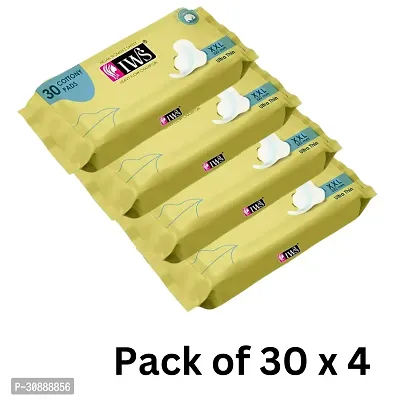 Hygiene Sanitary Pad 30 Pcs) Pack Of 4