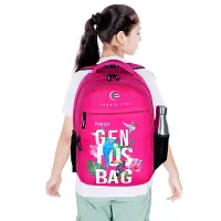 School Bags For Men Women Boys  Girls School College Teens Students Bag Backpack (Pink)-thumb3