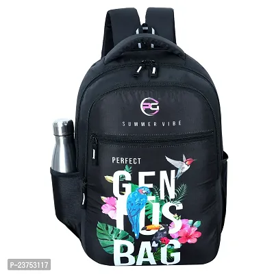 School Bags For Men Women Boys  Girls School College Teens Students Bag Backpack (Black)