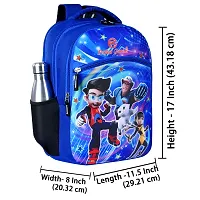 School Bags For Men Women Boys  Girls School College Teens Students Bag Backpack (R- Blue)-thumb3