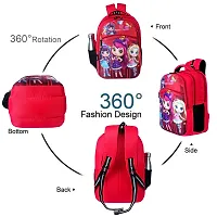 School Bags For Men Women Boys  Girls School College Teens Students Bag Backpack (Red)-thumb1