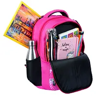 School Bags For Men Women Boys  Girls School College Teens Students Bag Backpack (Pink)-thumb3