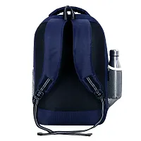 School Bags For Men Women Boys  Girls School College Teens Students Bag Backpack (Navy Blue)-thumb3