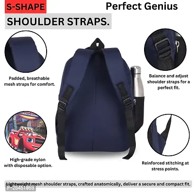 STATUS HUB  Boys School Bag For Pre School (Nursery/LKG/UKG/1st class) Tuff Waterproof School Bag-thumb3