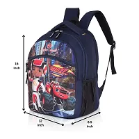 STATUS HUB  Boys School Bag For Pre School (Nursery/LKG/UKG/1st class) Tuff Waterproof School Bag-thumb4