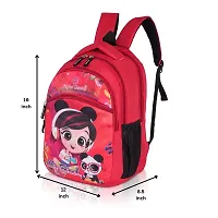 Unisex Medium 21 L Backpack Kids Cartoon Stylish Casual/Picnic/Tuition/School Backpack for Child (3-9 Yrs) My Friend 614 Red-thumb1