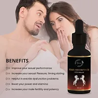 SKIVILA Natural and Organic 100 % Penis Growth Oil helps in Penis Enlargement and Boosts Sexual Confidence.Promotes Romance and Youthfulness.(PACK OF 1*30 ml)-thumb1