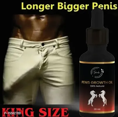 SKIVILA Natural and Organic 100 % Penis Growth Oil helps in Penis Enlargement and Boosts Sexual Confidence.Promotes Romance and Youthfulness.(PACK OF 1*30 ml)