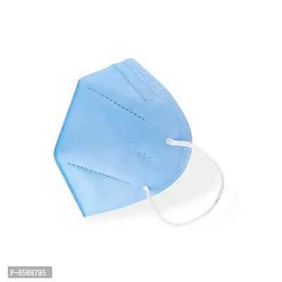 3ply Surgical Disposable Non Woven Fabric Mask With 3 Layer Protection and With Comfortable (Blue) Surgical Mask.-thumb3