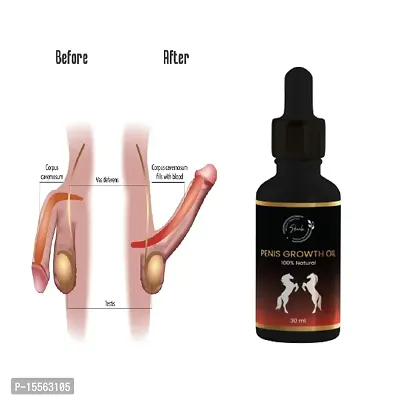 SKIVILA Natural and Organic 100 % Penis Growth Oil helps in Penis Enlargement and Boosts Sexual C