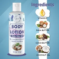 SKIVILA Body Lotion for Soft, Glowing Skin.With Shea Butter,Vitamin E,Coco ButteRose Natural Ingredients.( PACK OF 1*100 ml )-thumb1