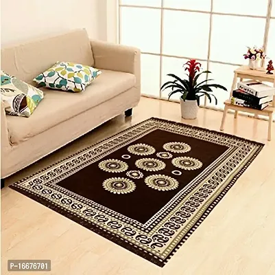 Tanishq Decor Designer Superfine Exclusive Velvet Carpet ,,Rug ,,Living Room,, Bedroom,,Hall ,,School | Temple ,, Bedside Runner-thumb2