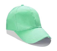 Shopper52 Men Boys Stylish Baseball Adjustable Cap (Pista2)-thumb2