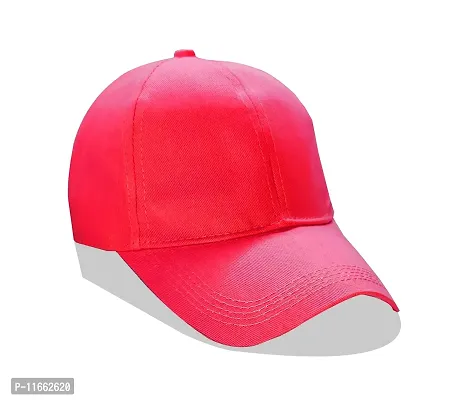 Shopper52 Unisex Cotton Cap (Pack of 1) (CAP-PRNT_Red_Free Size)-thumb4