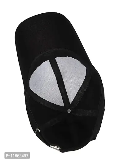 Shopper52 Unisex Cotton Cap (Pack of 1) (CAP-PRNT_Black Print 3_Free Size)-thumb3