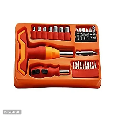 27 Pcs Tool Wrench Tool Kit Magnetic Toolkit For Home Office Car Bike 27Pctk-thumb0